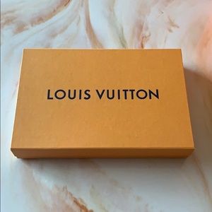 Authentic Louis Vuitton box and ribbon